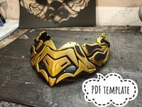 Image 1 of Batgirl belt template