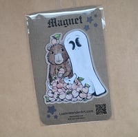 Image 1 of Magnet--Capybara Pile of Peaches