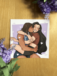 Image 1 of Pride 2025 Korrasami A5 Art Print