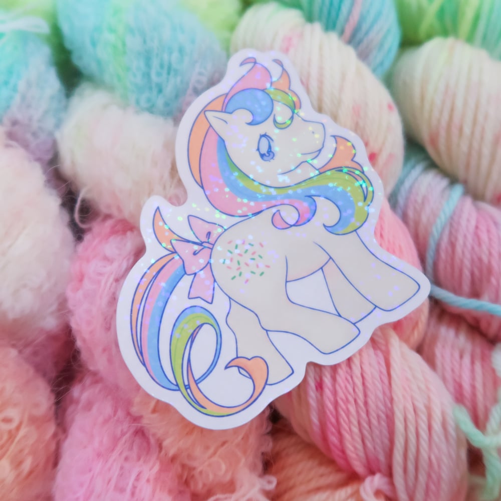 MLP Stickers - Glitter Vinyl