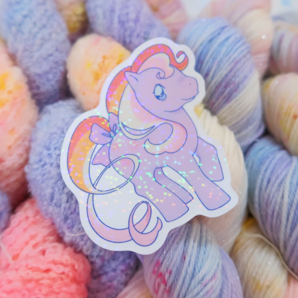 MLP Stickers - Glitter Vinyl