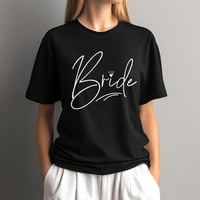 Image 2 of Bridal Party Black Tees
