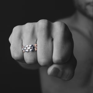 Image of Bague Brique Femme ou Homme / Brick Ring for Women or Men