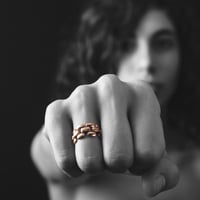 Image 4 of Bague Brique Femme ou Homme / Brick Ring for Women or Men