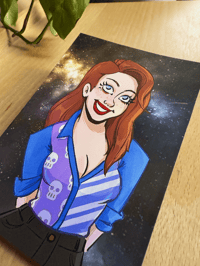 Image 2 of Sarah Lynn Bojack Horseman A6 Art Print