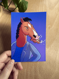Image 1 of Bojack Horseman A6 Art Print