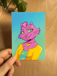 Image 1 of Princess Carolyn Bojack Horseman A6 Art Print