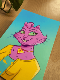 Image 2 of Princess Carolyn Bojack Horseman A6 Art Print