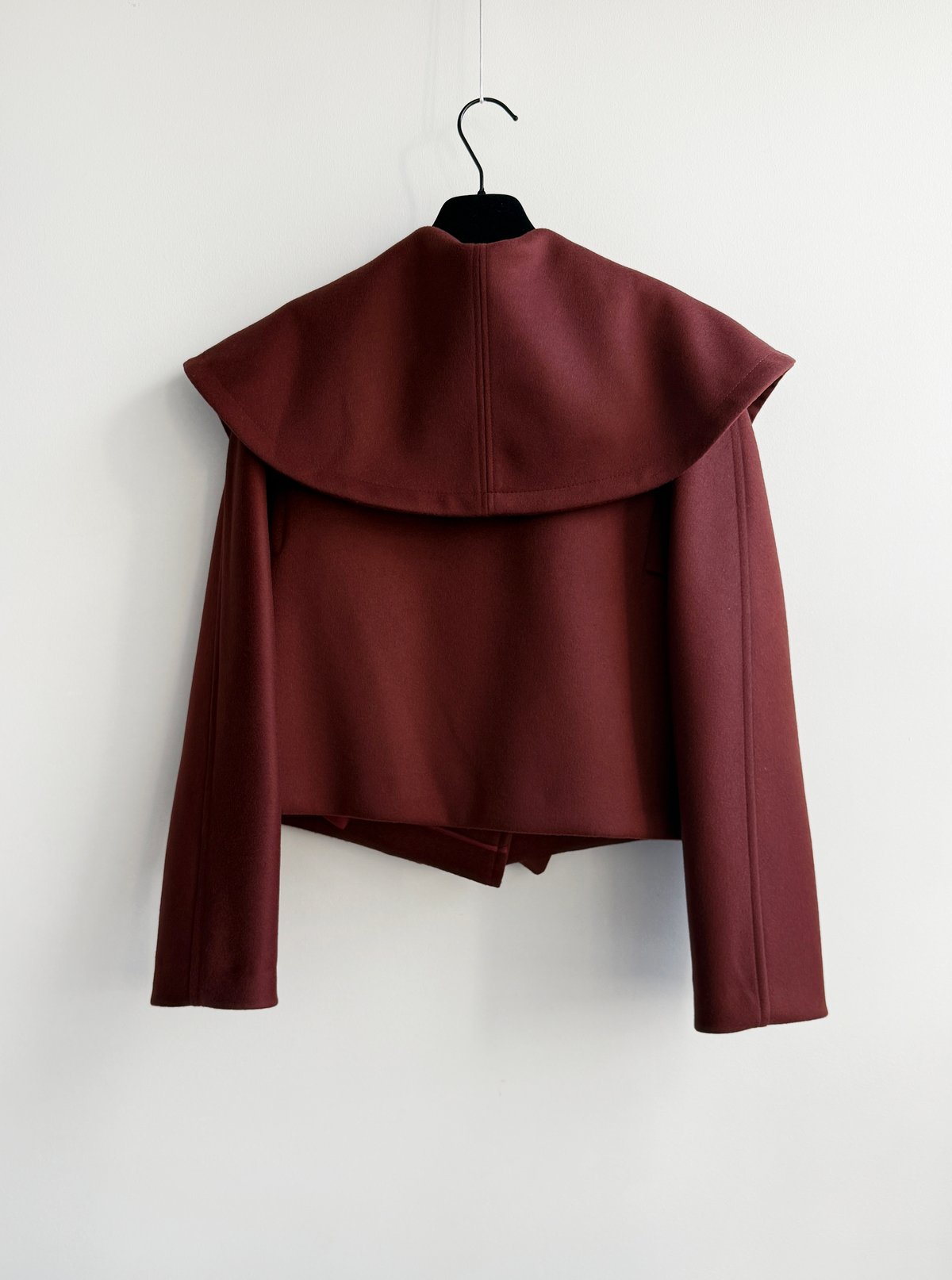 Prototype - Cashmere and wool scarf jacket