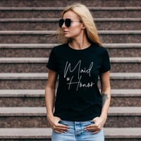 Image 4 of Bridal Party Black Tees