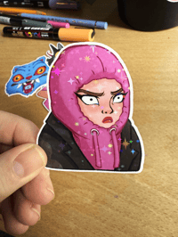 Image 2 of Kpop Demon Hunters Rumi Sticker