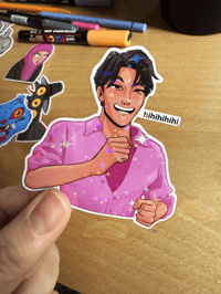 Image 2 of Kpop Demon Hunters Jinu Sticker