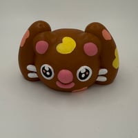 Image 1 of Cat Photo Holder (Brown Glitter)