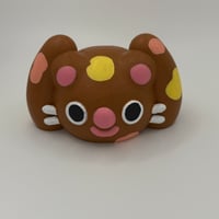 Image 1 of Cat Photo Holder (Brown)