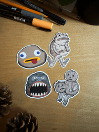 Image 1 of Over The Garden Wall 10 Year Anniverssary Edition Sticker Bundle