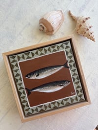Image 3 of Sardines for Two original artwork
