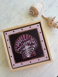 Image 2 of Pink Scallop original artwork
