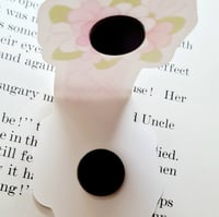 Image 3 of Bright Bouquet Tropical Plumeria Flowers Water Resistant Magnetic Bookmark