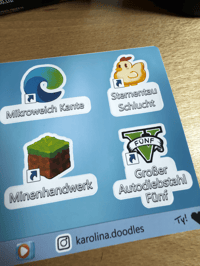 Image 3 of Windows Dekstop Icons Sticker Sheet