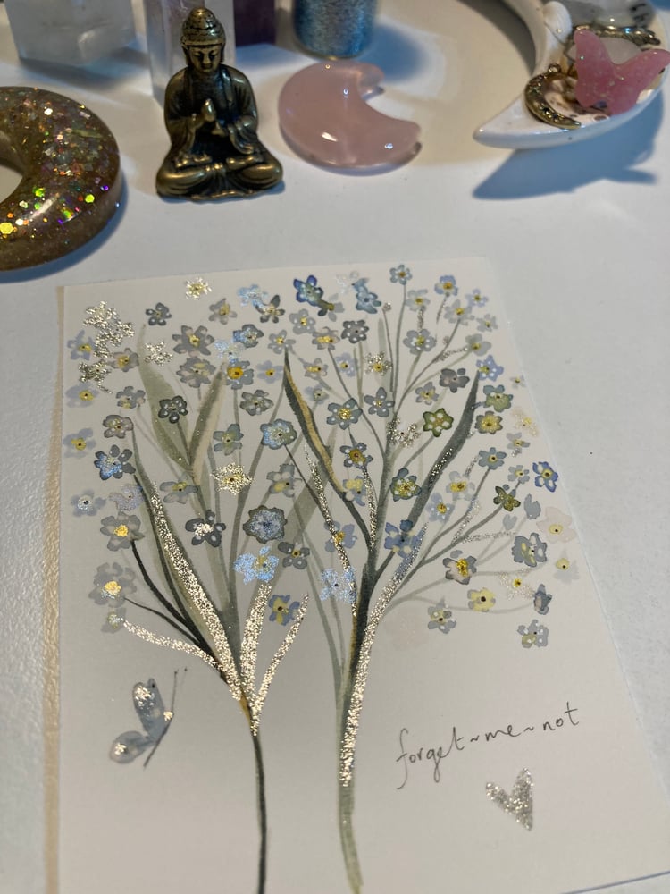 Image of Watercolour ORIGINAL painting 🩵