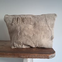 Image 6 of Handmade Bits & Bobs Bag - Patched Grainsack