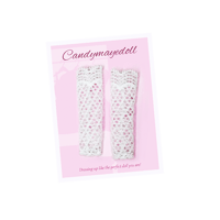 Image 1 of CANDY WHITE LACE SOCKS