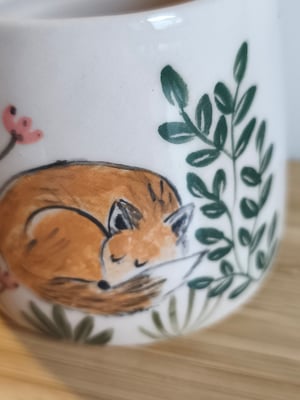 Image of    Petite tasse renard forêt 