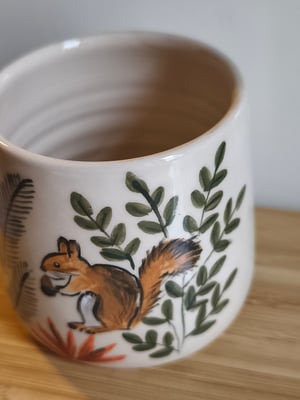 Image of  tasse petit écureuil forêt 