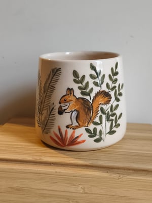 Image of  tasse petit écureuil forêt 