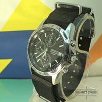 Image 4 of 2010 Seiko Black Dial Quartz Racing Chronograph (7T92-0DW0)