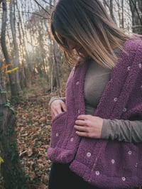 Image 2 of Txaleko lila ala beigea