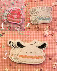 Image 1 of Sanrio friends laminated stickers 