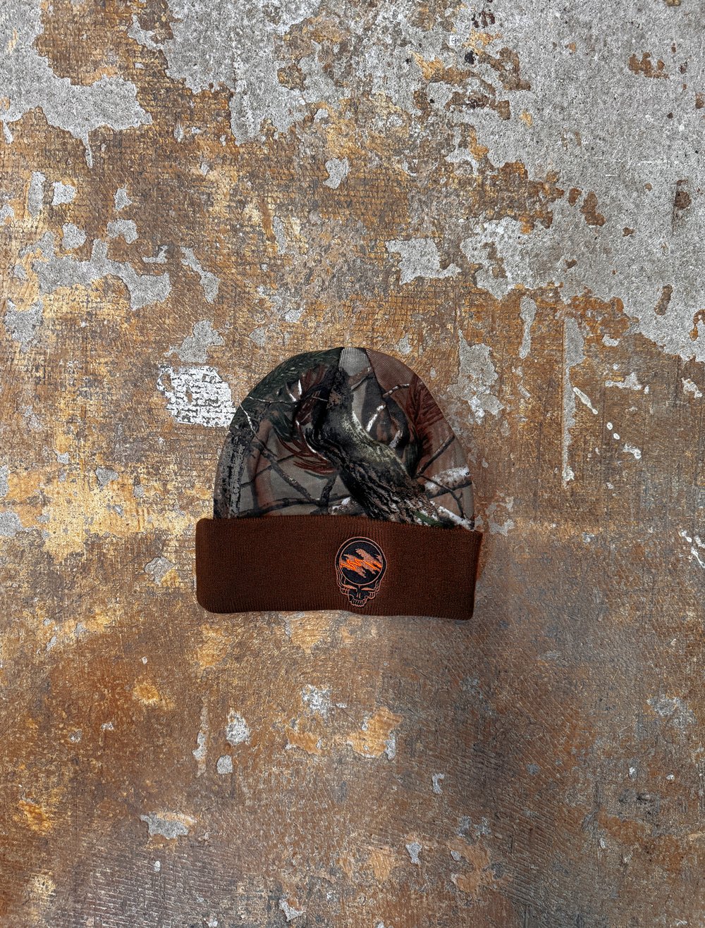 Image of Brown Icon Camo Beanie