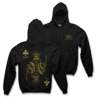 Image 1 of LRC X FT - KING HEAVYWEIGHT HOODIE - BLACK/GOLD