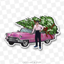 Image 4 of ELVIS - ArtsMemphis Charity Art Project - CAR STICKERS