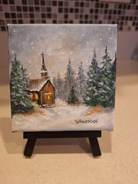 Image 1 of "Winter's Blessing" Miniature Painting