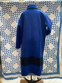 Image 4 of Blue wool full legnth