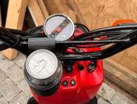 Image 2 of Honda Ruckus OEM Handlebar Drink Holder