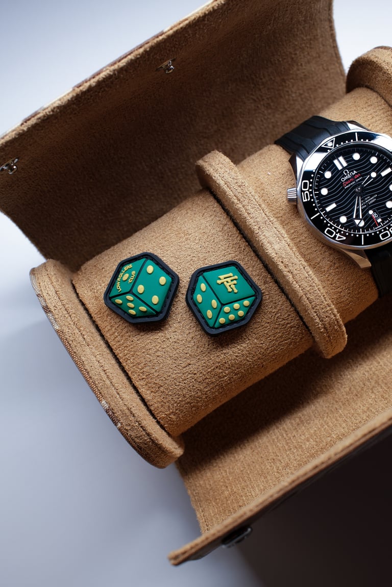 " LRC x FT GREEN/GOLD " - DICE PATCH SET