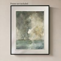 Image 2 of "Cape Cloud"  Original Gouache Painting