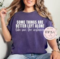 Some things are better left alone