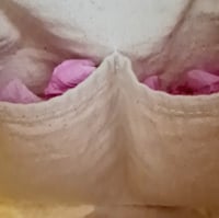 Image 5 of Kawaii Dessert Valentine Heart Illustration Canvas Messenger Tote Bag "Guyuria Love Me?"