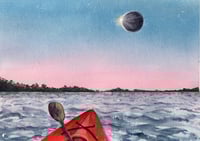 Totality From the Kayak