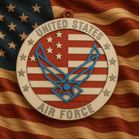 Image 3 of Handmade Wooden Christmas Ornament