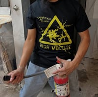 Image 1 of WHACKOPUNX "HIGH VOLTAGE" T-SHIRT