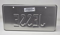 Image 2 of JESSE License Plate Tags -- AUTOGRAPHED -- 2JZ ENGINE NO SH*T