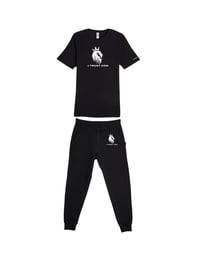 Image 1 of I Trust God Tee + Jogger Set