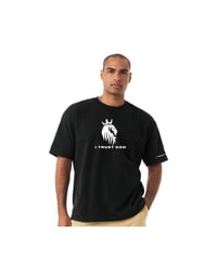 Image 3 of I Trust God Boxy Tee + Jogger Set