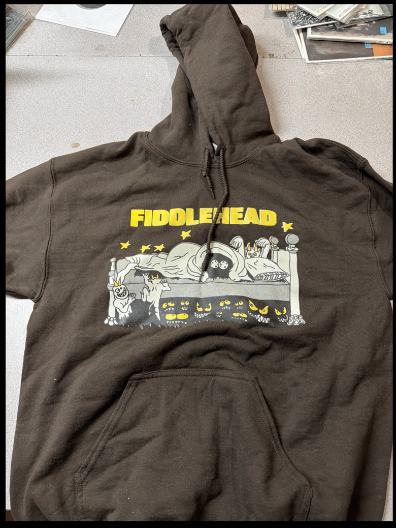 Image of MONSTERS HOODIE BROWN