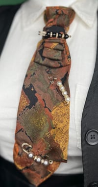 Image 1 of Abstract Color Women’s Necktie